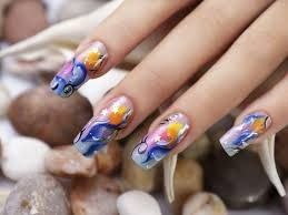 Uñas para el gran día con naturaleza muerta ! 8