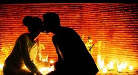 Boda, beso