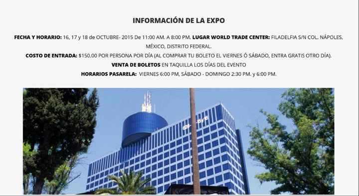 Expo boda 