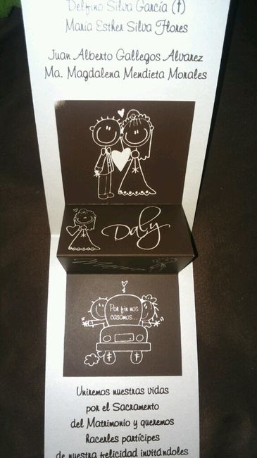 Por fin nuestras invitaciones!!!! - 3