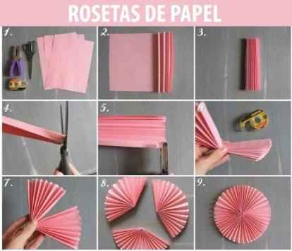 Pompones de papel diy para decorar tu locacion de boda - 1