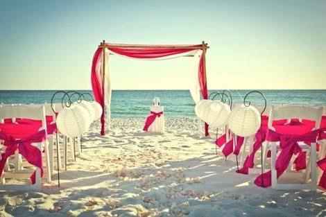 Tipo de decoracion para una boda en la playa - 5