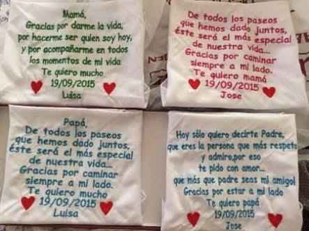 Pañuelos especiales para las personas más importantes... - 1
