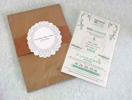 Organizar una boda ecológica " las invitaciones- parte 1" - 1