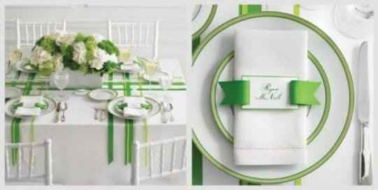 Ideas boda verde y blanco!!! - 1