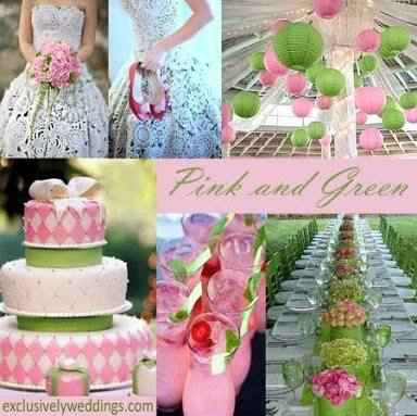 Ideas boda verde y rosa!!! - 2