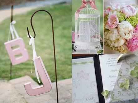 Ideas boda verde y rosa!!! - 3