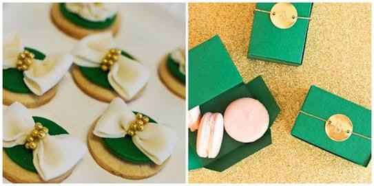 Ideas boda verde y dorado!!! - 12