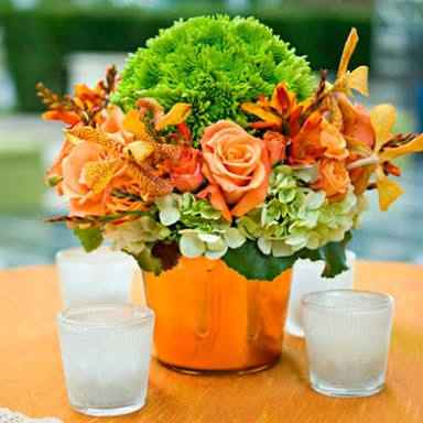 Ideas boda verde y naranja!!! - 3