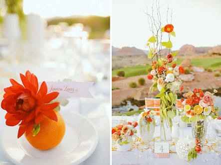 Ideas boda verde y naranja!!! - 11