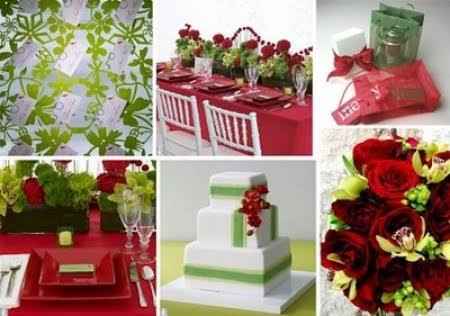 Ideas boda verde y rojo!!! - 2
