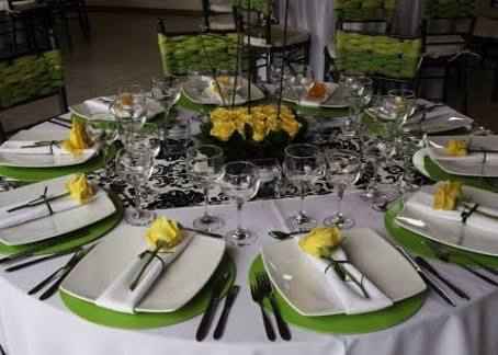 Ideas boda verde y amarillo!!! - 2