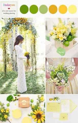 Ideas boda verde y amarillo!!! - 11