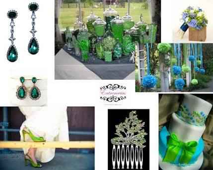 Ideas boda verde y azul!!! - 1