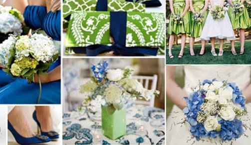 Ideas boda verde y azul!!! - 3