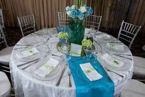 Ideas boda verde y azul!!! - 9