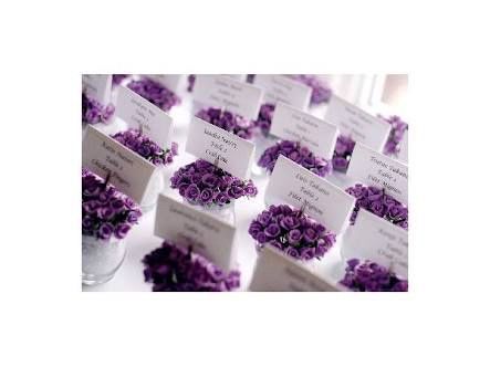 Que opinan del color morado en la cobinacion de la boda? - 5