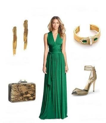 Ideas boda verde y dorado!!! - 5