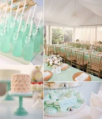 Ideas boda verde y dorado!!! - 6