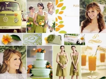 Ideas boda verde y naranja!!! - 10