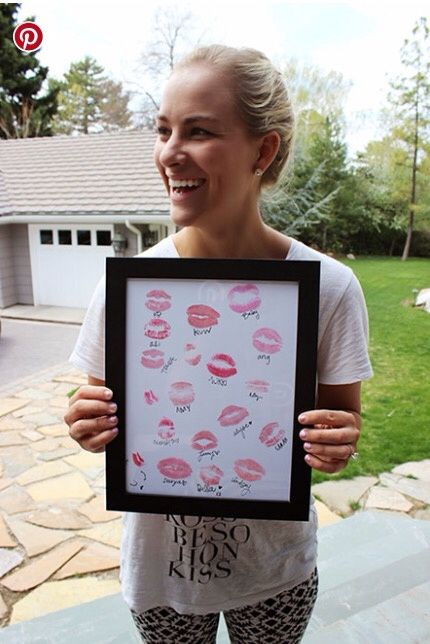 Cuadro de besos para despedida - 1