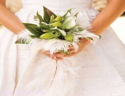Ideas de ramos de novia con plumas!!! - 3