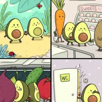 Aguacates enamorados... con cuál te identificas? - 1