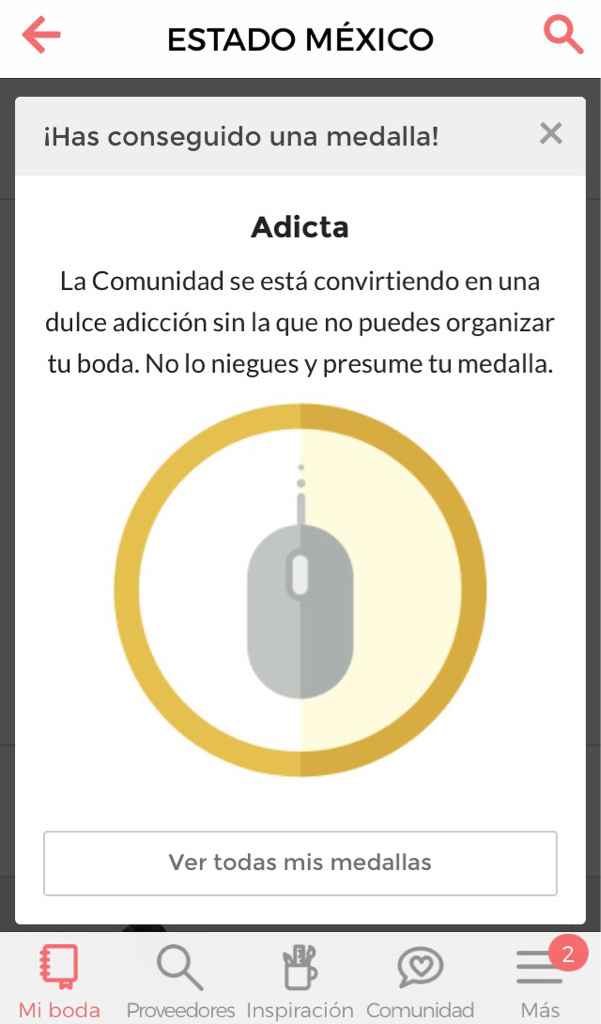 Nueva medalla🥇  adicta - 1