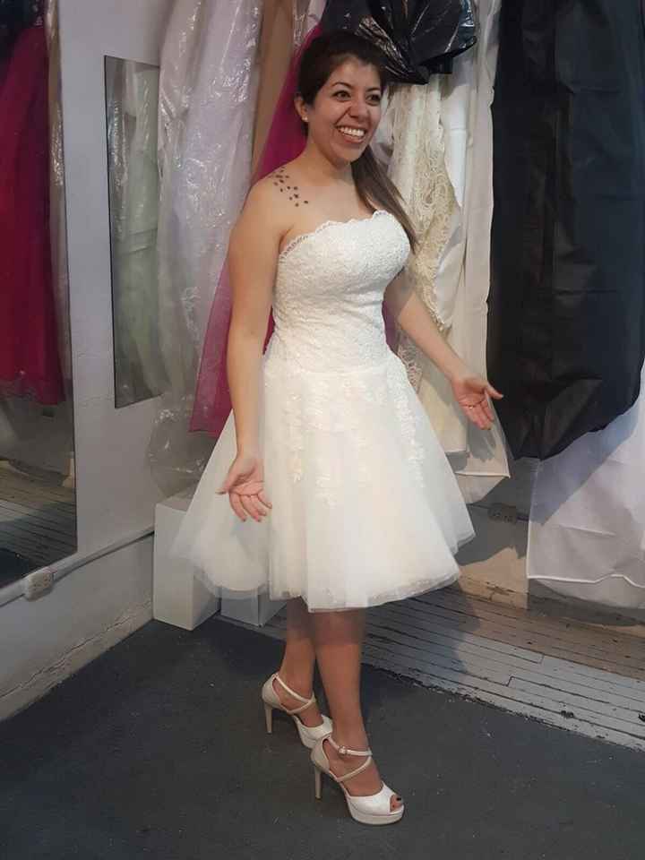 Mi vestido porfin!!! - 2