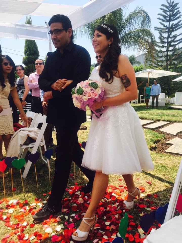 Mi vestido porfin!!! - 1
