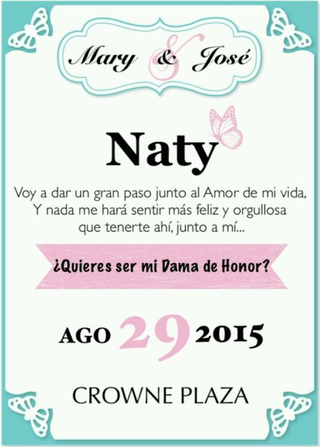 Damas de honor - 2