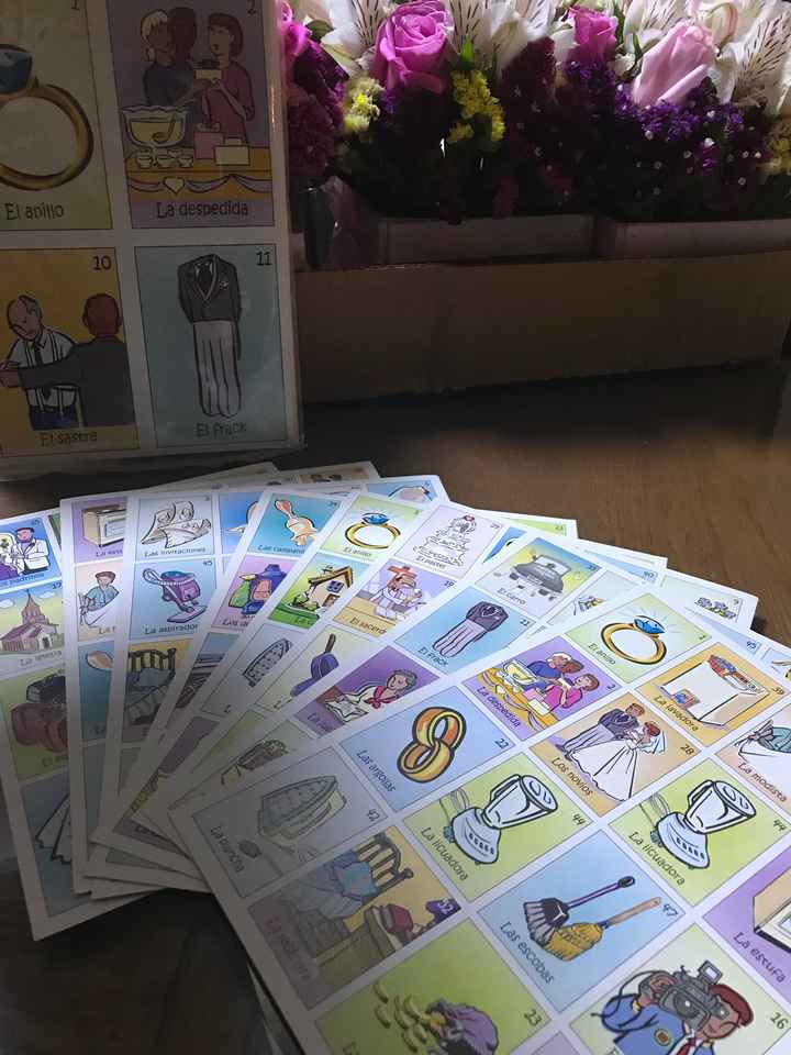 Loteria nupcial!? Juego para despedida - 1