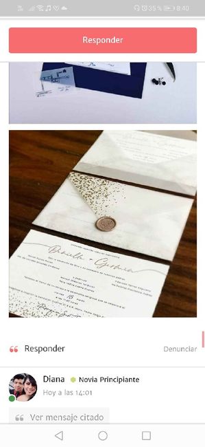 Dudas con las invitaciones! - 1