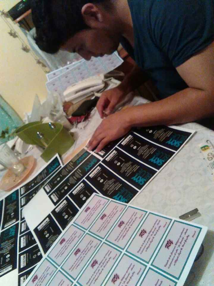 Armando nuestras invitaciones! - 1