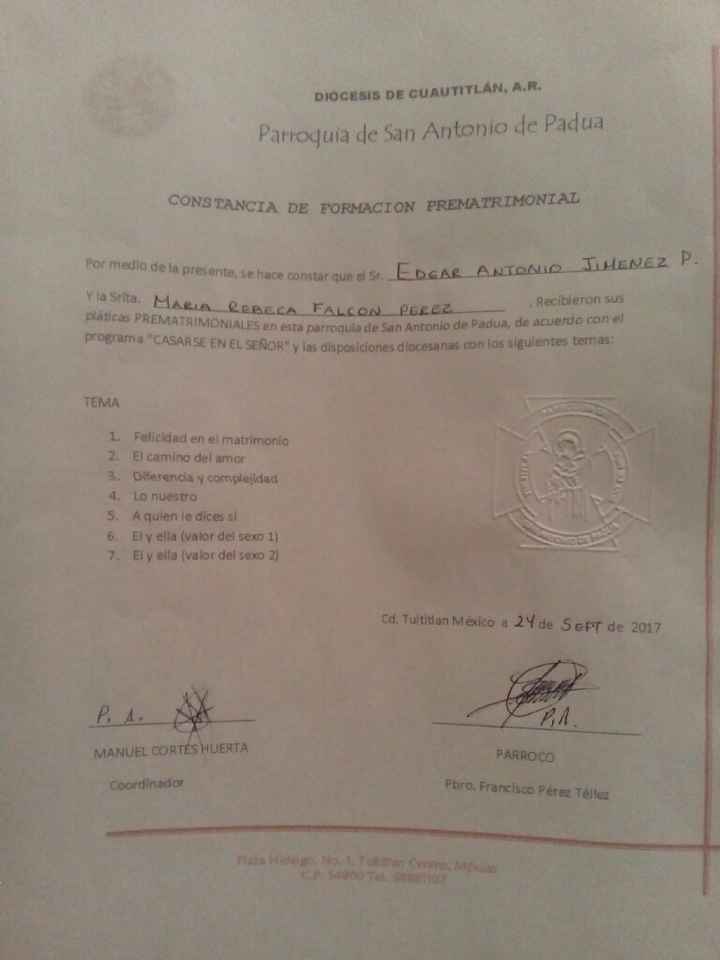  Las pláticas prenupciales... No son lo que esperaba!! - 2