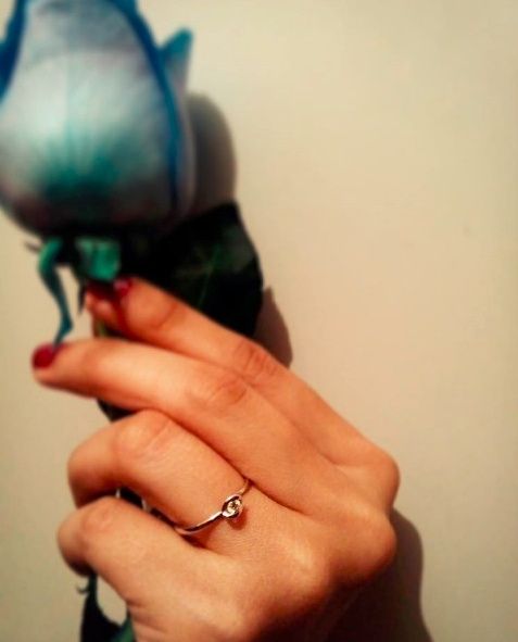 La promesa de amor materializada...en forma de anillo.