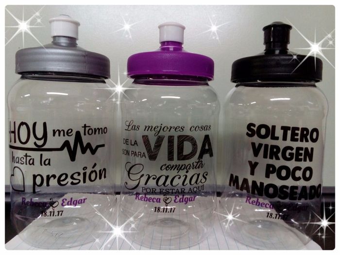 Cilindros para mis invitados: