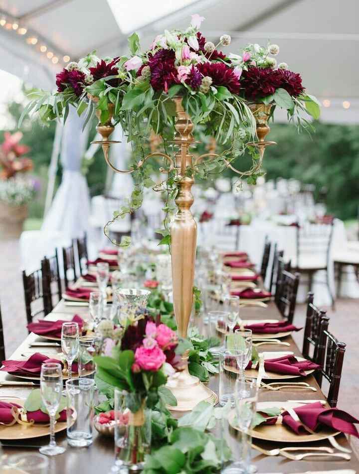 Combinaciones de colores en vino y rosa - 9