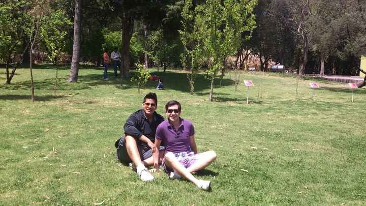 DIA DE VER JARDINES PARA NUESTRA BODA