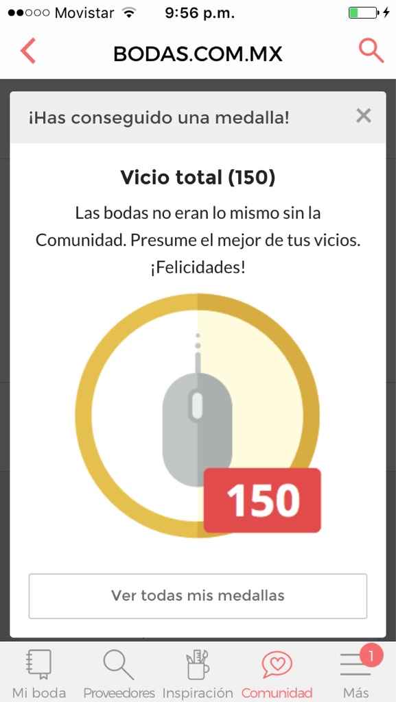 Vicio total  "mi medalla" - 1