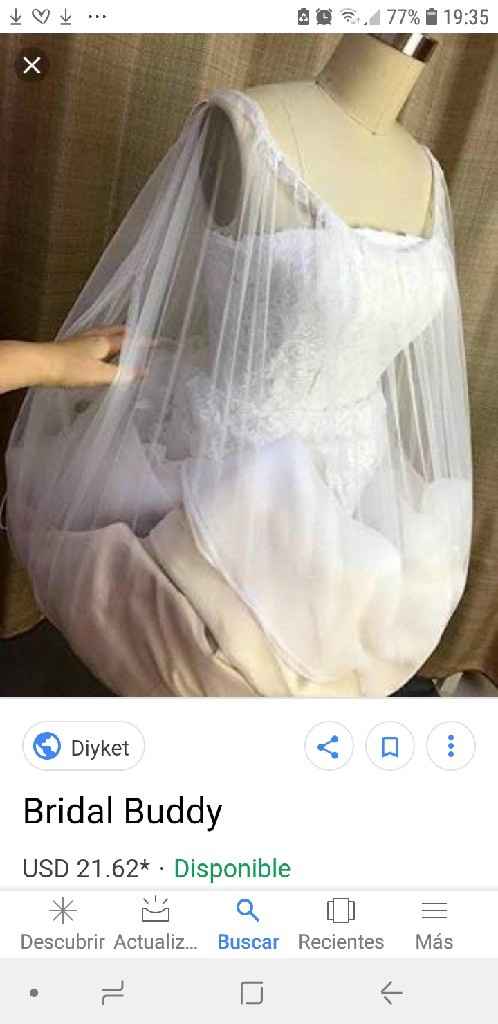 Bride buddy con vestido corte sirena? - 1