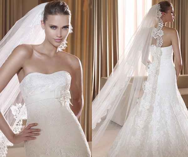 Para mi no hay algo mas hermoso que usar una mantilla para el gran día y la opción 8 me dejo sin ali