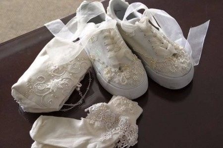 ideas para hacer tus tenis de boda