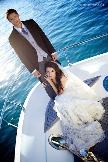 En un barco