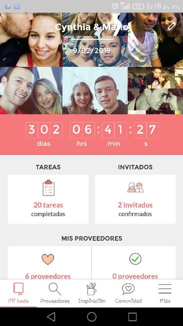 ¿Cuánto falta para que se casen? - 1