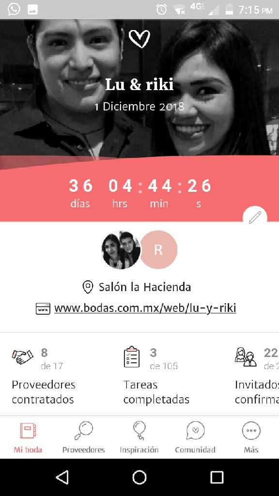 ¿Cuánto falta para su gran día? - 1