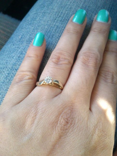 anillo de compromiso