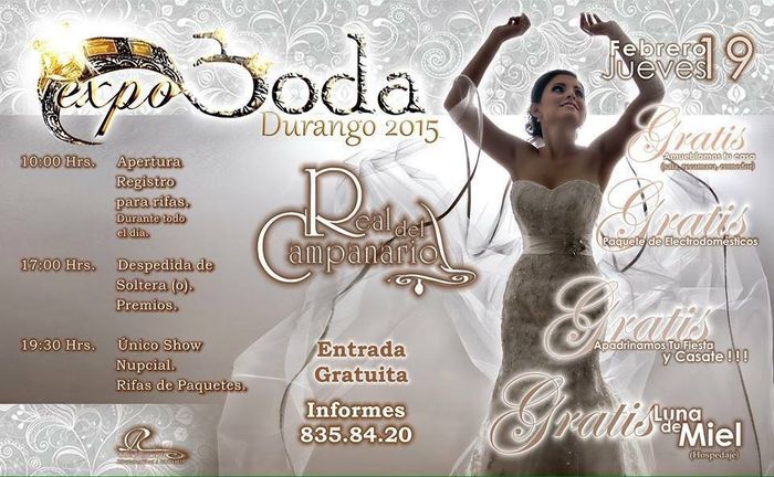 Expo boda en Durango