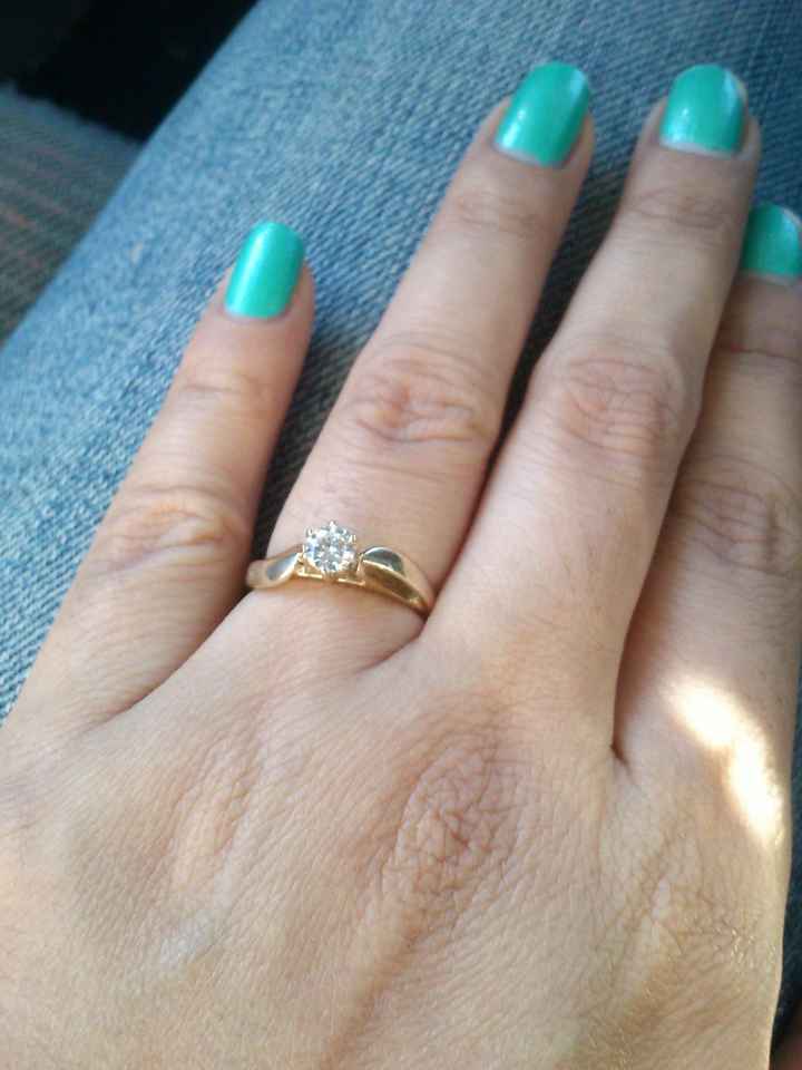 anillo de compromiso