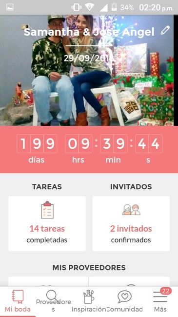 ¿Cuánto falta para que se casen? - 1